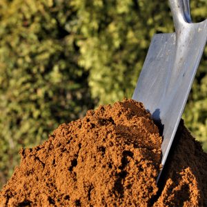 Subsoil with shovel