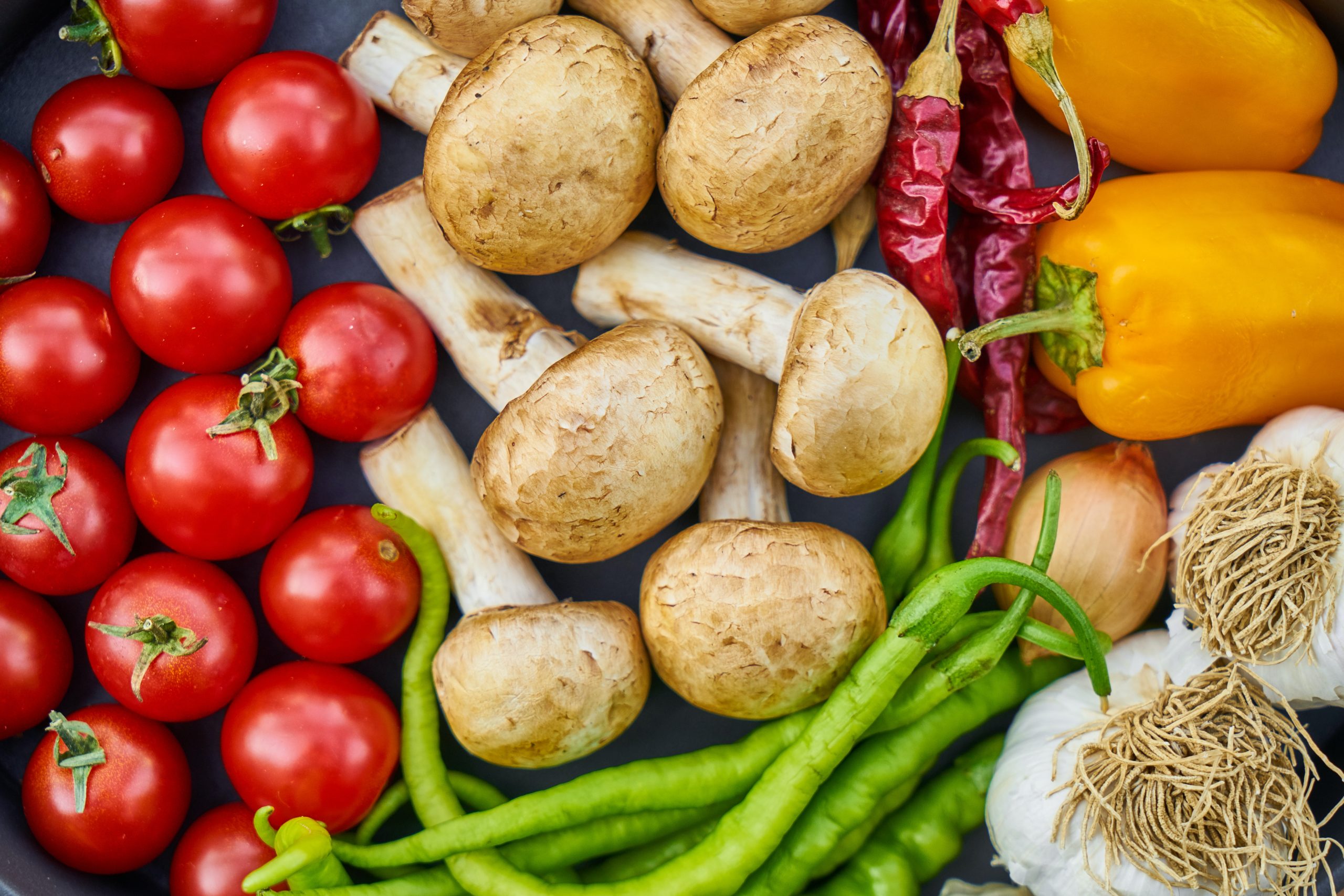 close up of vegetables